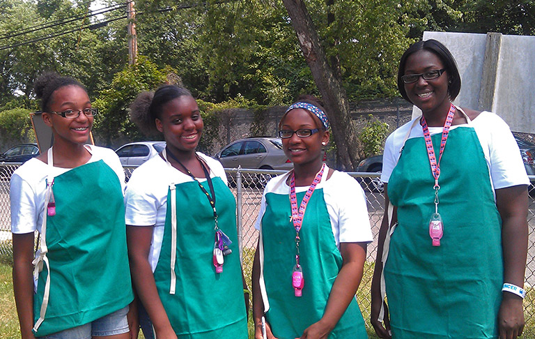 Nailah Jones, Monasia Baker, Ashley Cacho & Kadeja Stokes