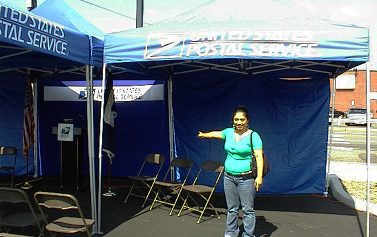 Wyandanch Post Office ribbon cutting Wyandanch Post Office ribbon cutting