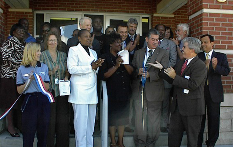 Ribbon cutting ceremony for the new U.S. Post Office in Wyandanch Ribbon cutting ceremony for the new U.S. Post Office in Wyandanch